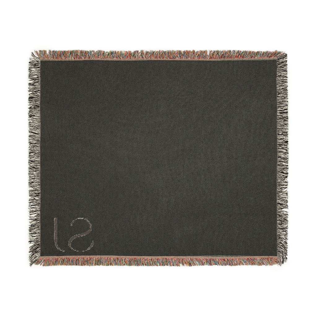 The Beaumont Monogram Woven Throw