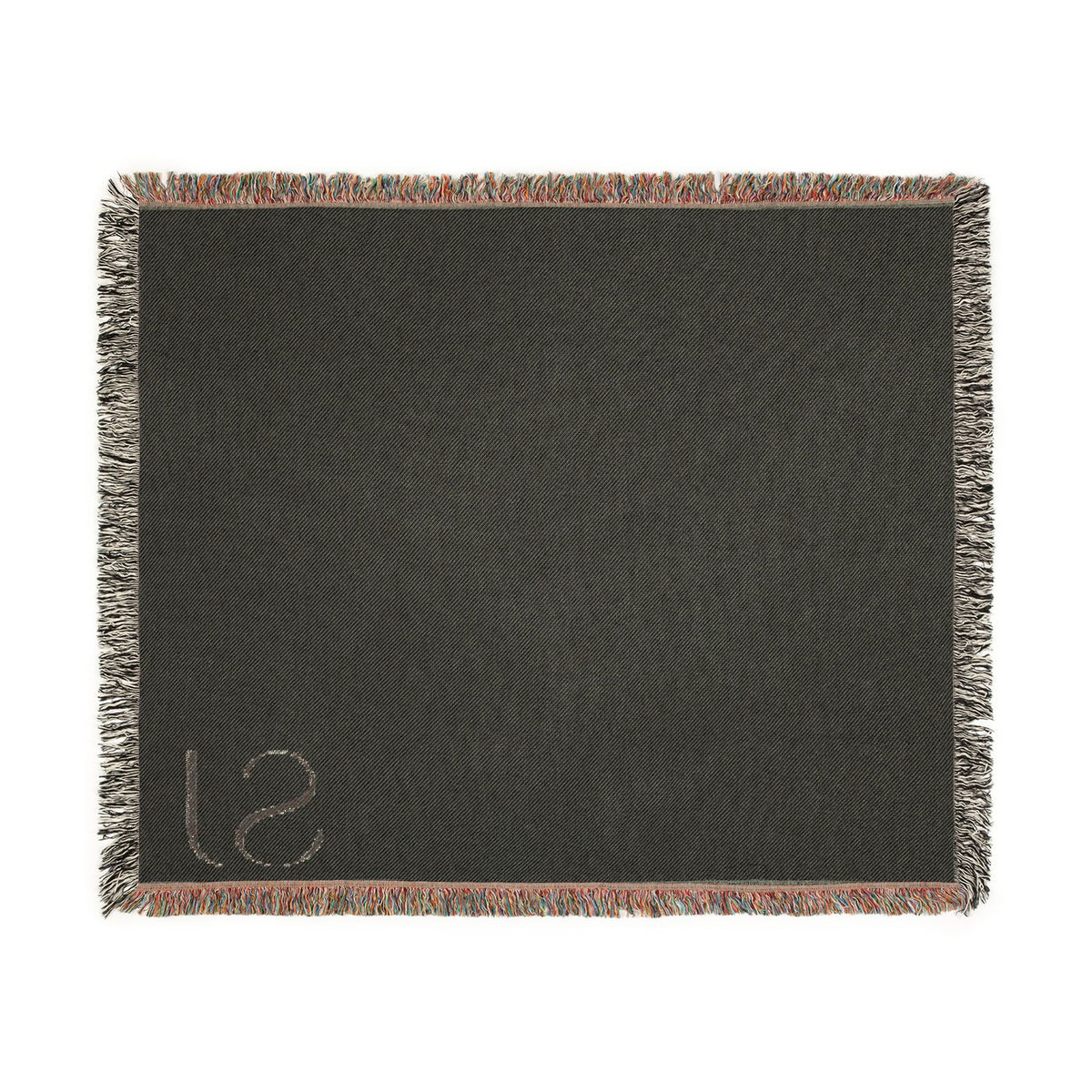 The Beaumont Monogram Woven Throw