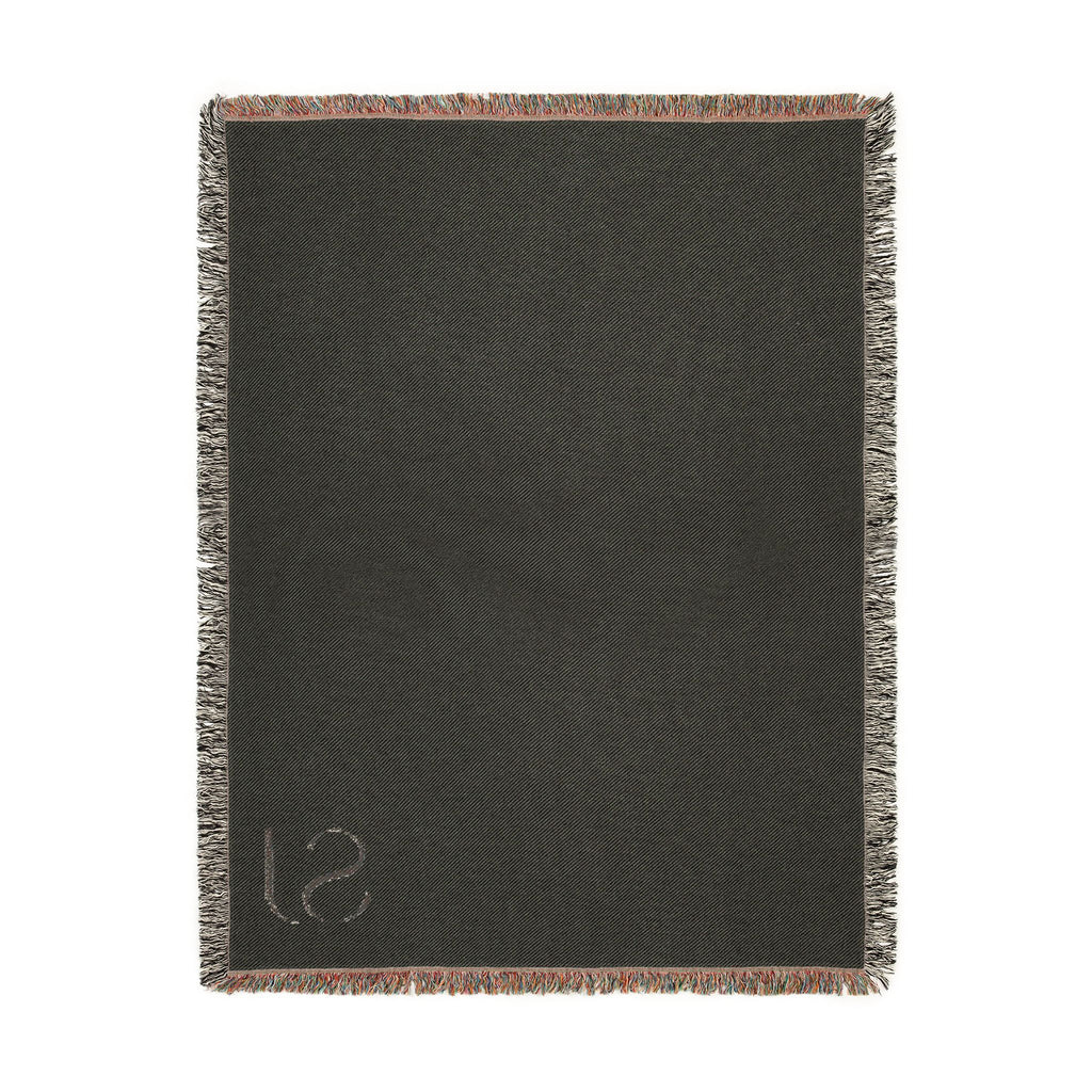 The Beaumont Monogram Woven Throw