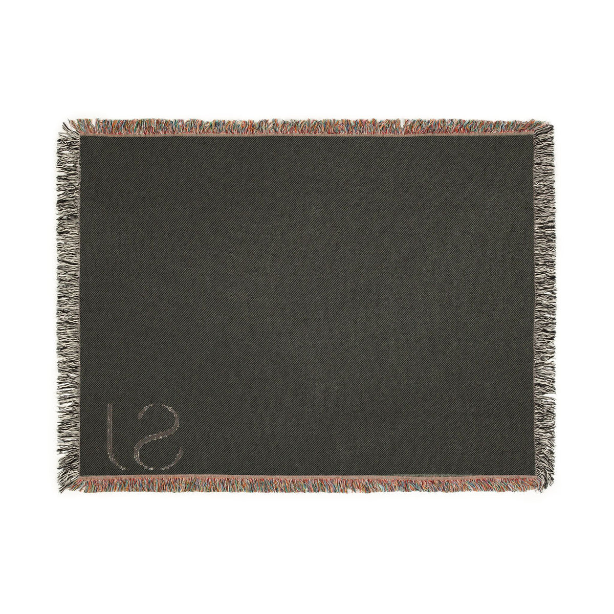 The Beaumont Monogram Woven Throw