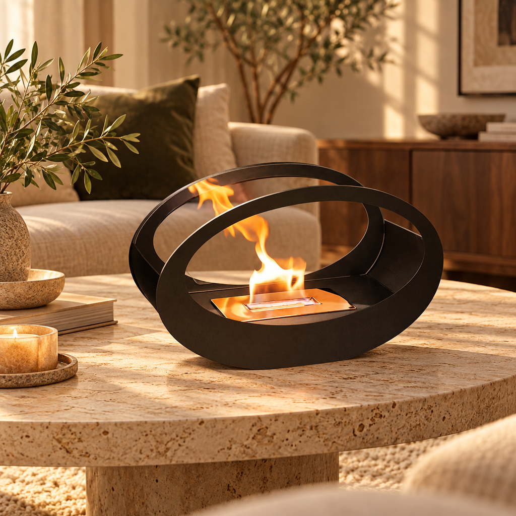 The Calder Tabletop Fireplace
